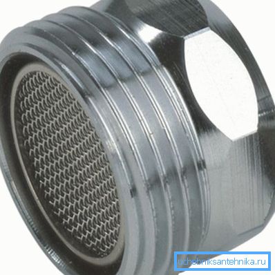 Aeratore con filettatura esterna Aeratore con filettatura esterna