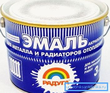 Pittura acrilica per radiatori senza odore 