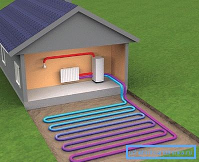 Riscaldamento alternativo di una casa di campagna con una pompa di calore Riscaldamento alternativo di una casa di campagna con una pompa di calore