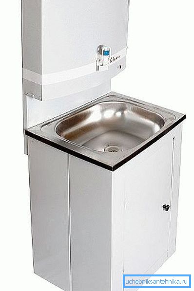 Lavabo autonomo da regalare.