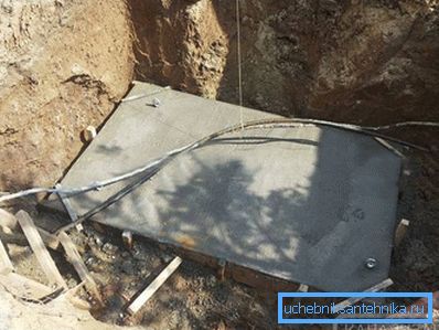 Base in cemento per capacità