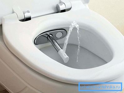 Bidet con fontana