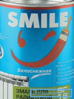 Pittura ad asciugatura rapida per radiatori senza odore; Sorriso Pittura ad asciugatura rapida per radiatori senza odore; Sorriso