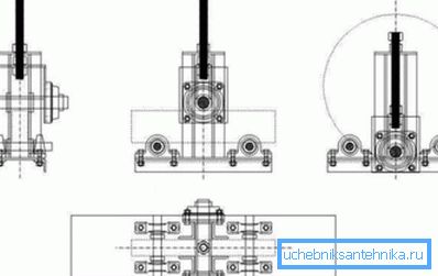 Disegno delle unità principali di installazione Disegno delle unità principali di installazione