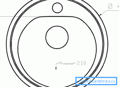 Disegno del modello più semplice di un tale prodotto con un foro per il montaggio della gru e indicazione delle dimensioni richieste Disegno del modello più semplice di un tale prodotto con un foro per il montaggio della gru e indicazione delle dimensioni richieste