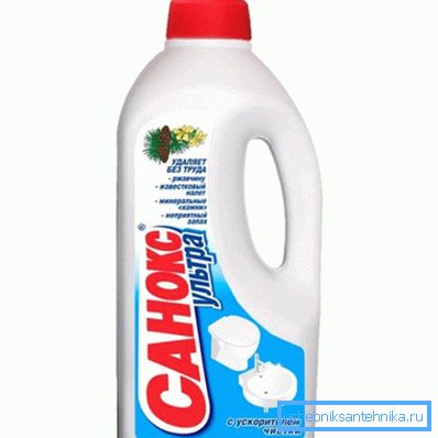 Cleaner SANOKS per l'impianto idraulico Cleaner SANOKS per l'impianto idraulico