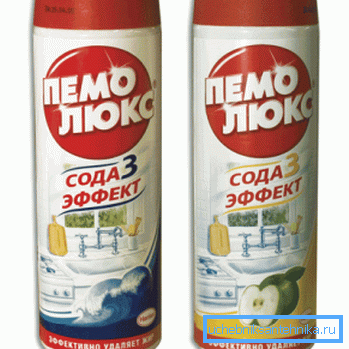 Detergenti con polvere abrasiva. Detergenti con polvere abrasiva.