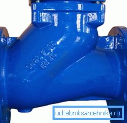 La valvola di ritegno per fognatura elettrica in ghisa viene utilizzata per condotte di grande diametro presso impianti industriali. La valvola di ritegno per fognatura elettrica in ghisa viene utilizzata per condotte di grande diametro presso impianti industriali.