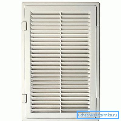 Pannello decorativo di ventilazione con porta Pannello decorativo di ventilazione con porta