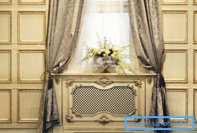 Le griglie decorative consentono di adattare in modo più organico i radiatori nella stanza interna Le griglie decorative consentono di adattare in modo più organico i radiatori nella stanza interna