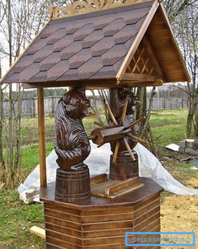 Pozzo in legno Pozzo in legno