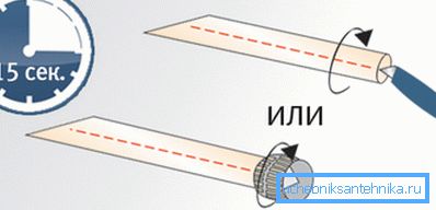 Per una connessione di qualità, è necessario gestire correttamente le estremità