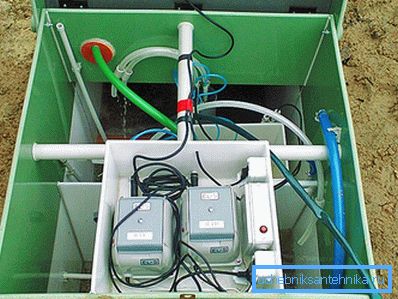Per il funzionamento del serbatoio settico i compressori necessitano di elettricità Per il funzionamento del serbatoio settico i compressori necessitano di elettricità