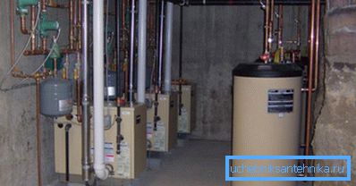 Per l'installazione di potenti apparecchiature di riscaldamento deve essere progettato un locale caldaia separato.