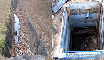 Drenaggio fossa e drenaggio bene Drenaggio fossa e drenaggio bene