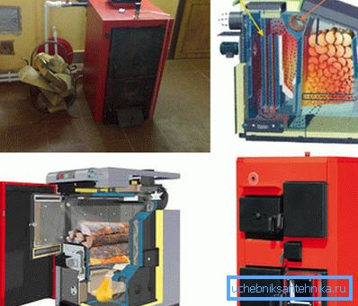 Caldaie a doppio circuito per il riscaldamento di combustibili solidi di vario tipo Caldaie a doppio circuito per il riscaldamento di combustibili solidi di vario tipo