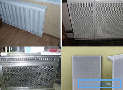 Gli schermi metallici per radiatori fungono da decori e da elementi pratici.