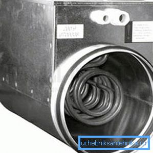 Riscaldatore elettrico per condotti. Riscaldatore elettrico per condotti.