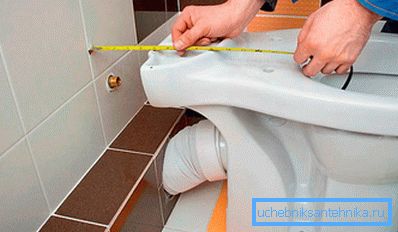 Se si commette un errore nei calcoli, sarà difficile installare l'apparecchio nella toilette. Se si commette un errore nei calcoli, sarà difficile installare l'apparecchio nella toilette.