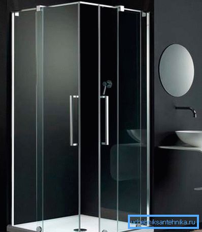 Angolo doccia estetico trasparente 90 90 cm Angolo doccia estetico trasparente 90 90 cm