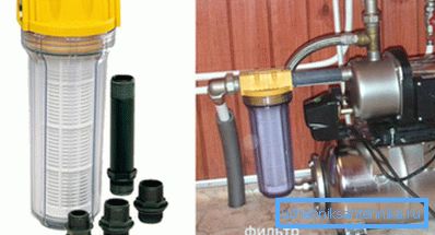 Il filtro per la depurazione dell'acqua da un pozzo