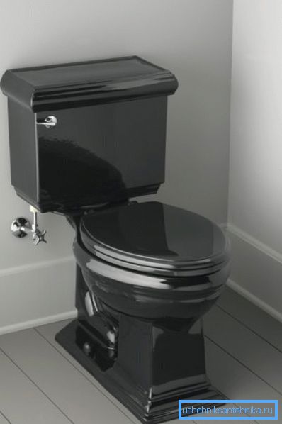 Foto toilette nera