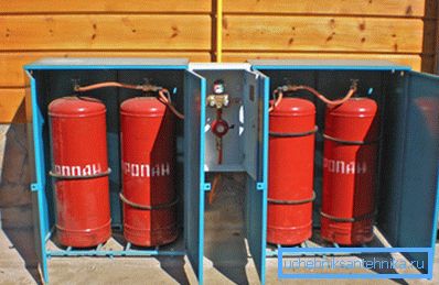 Foto preparate per l'uso di bombole di gas Foto preparate per l'uso di bombole di gas