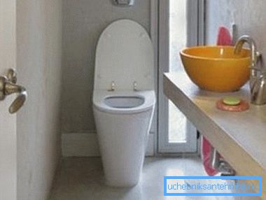 Foto della toilette moderna. Foto della toilette moderna.