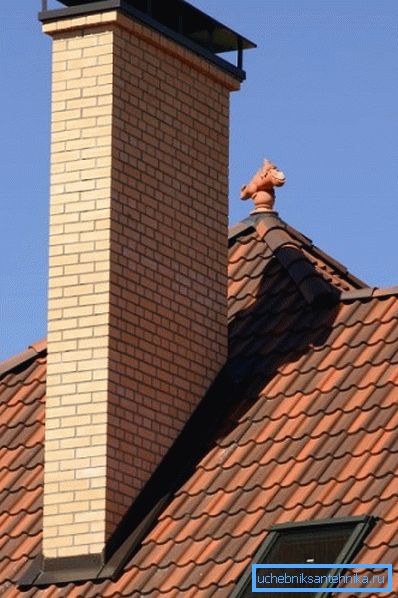Foto del pozzo di ventilazione di un cottage di campagna