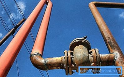 Conduttura di tubi longitudinali in acciaio