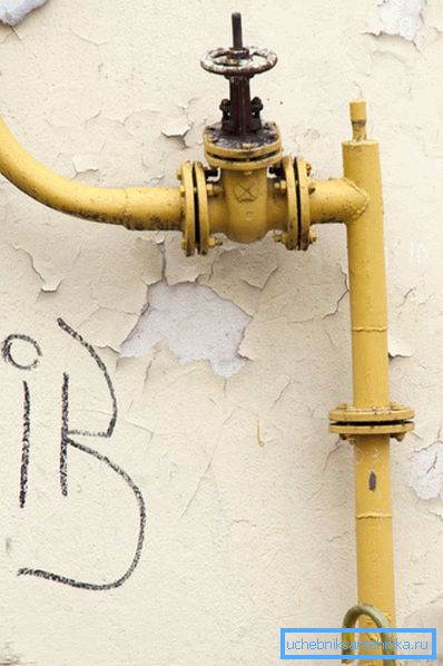 L'attrezzatura per il gas all'esterno dell'appartamento non deve essere toccata. Anche se si trova sulla strada. L'attrezzatura per il gas all'esterno dell'appartamento non deve essere toccata. Anche se si trova sulla strada.