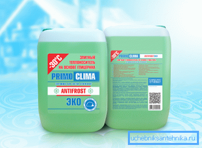 Antigelo alla glicerina Antigelo alla glicerina