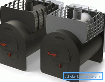 Forni orizzontali per un bagno da un tubo Forni orizzontali per un bagno da un tubo