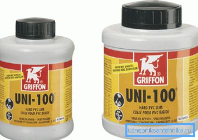 Griffon - colla per tubi di plastica