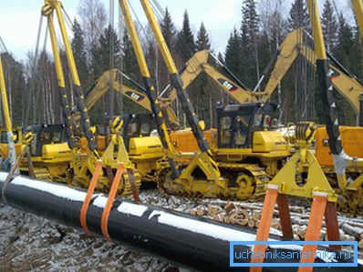 Utilizzare quando si posa la pipeline Utilizzare quando si posa la pipeline