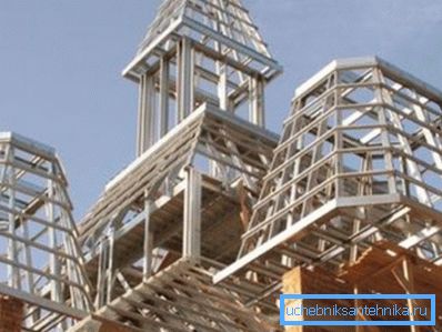 Utilizzo di profili di varie configurazioni nella costruzione di templi Utilizzo di profili di varie configurazioni nella costruzione di templi