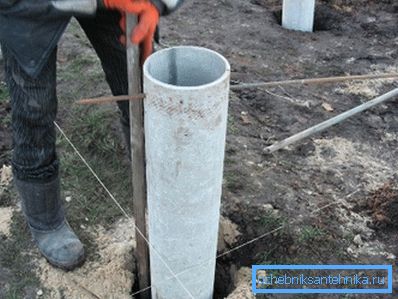 Utilizzare un tubo come casseforme facilita il lavoro Utilizzare un tubo come casseforme facilita il lavoro