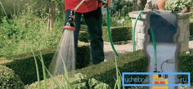 Uso dell'acqua dal pozzo per l'irrigazione Uso dell'acqua dal pozzo per l'irrigazione