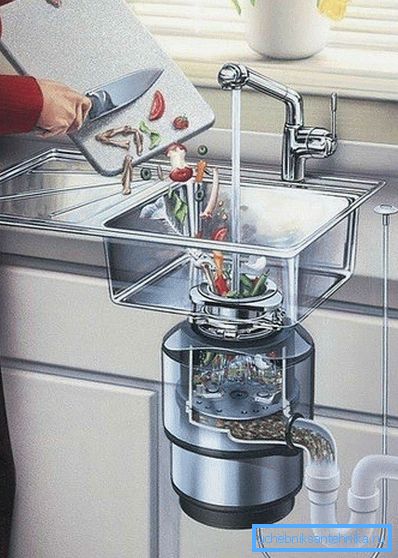 Il trituratore per il lavello della cucina eliminerà lo spreco di cibo