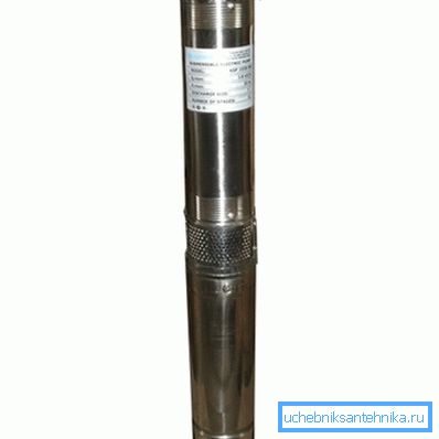 Una pompa sommergibile di qualità è in grado di mantenere una pressione di 65 metri con una potenza di soli 250 watt.