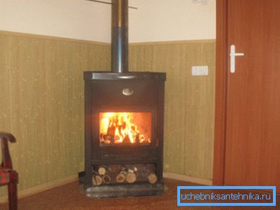 Camino Teplodar OB 120 all'interno Camino Teplodar OB 120 all'interno