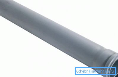 Tubo di scarico 40 PP con campana: diametro 40 mm, lunghezza 500 mm Tubo di scarico 40 PP con campana: diametro 40 mm, lunghezza 500 mm