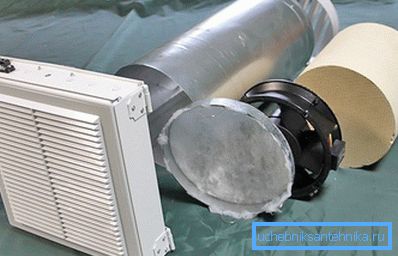 Valvola per la ventilazione. Valvola per la ventilazione.