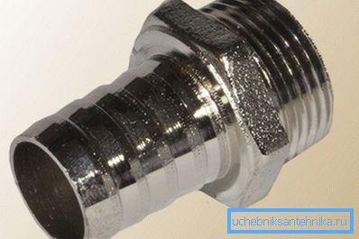 Adattatore combinato con raccordo per tubo Adattatore combinato con raccordo per tubo