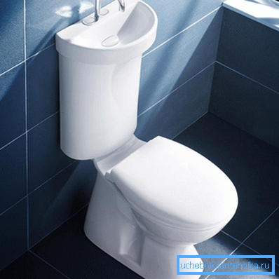 Compatto con lavabo integrato. Compatto con lavabo integrato.