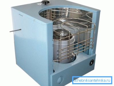 Stufa compatta per uso domestico con piano cottura. Stufa compatta per uso domestico con piano cottura.