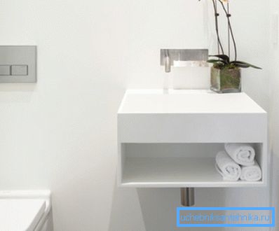 Lavabo compatto 30x30 per servizi igienici di piccole dimensioni Lavabo compatto 30x30 per servizi igienici di piccole dimensioni