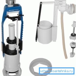 Il design del tipo di pressione della toilette del serbatoio di scarico della valvola Il design del tipo di pressione della toilette del serbatoio di scarico della valvola
