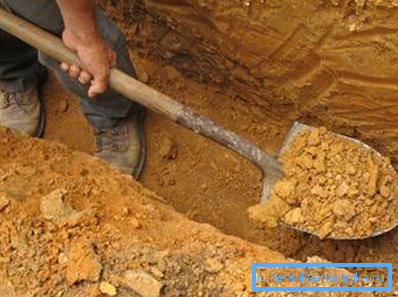 Scavando una trincea Scavando una trincea