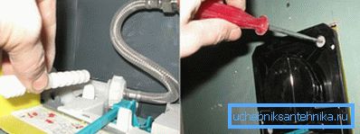 3963 Fissare il pulsante con bulloni di plastica